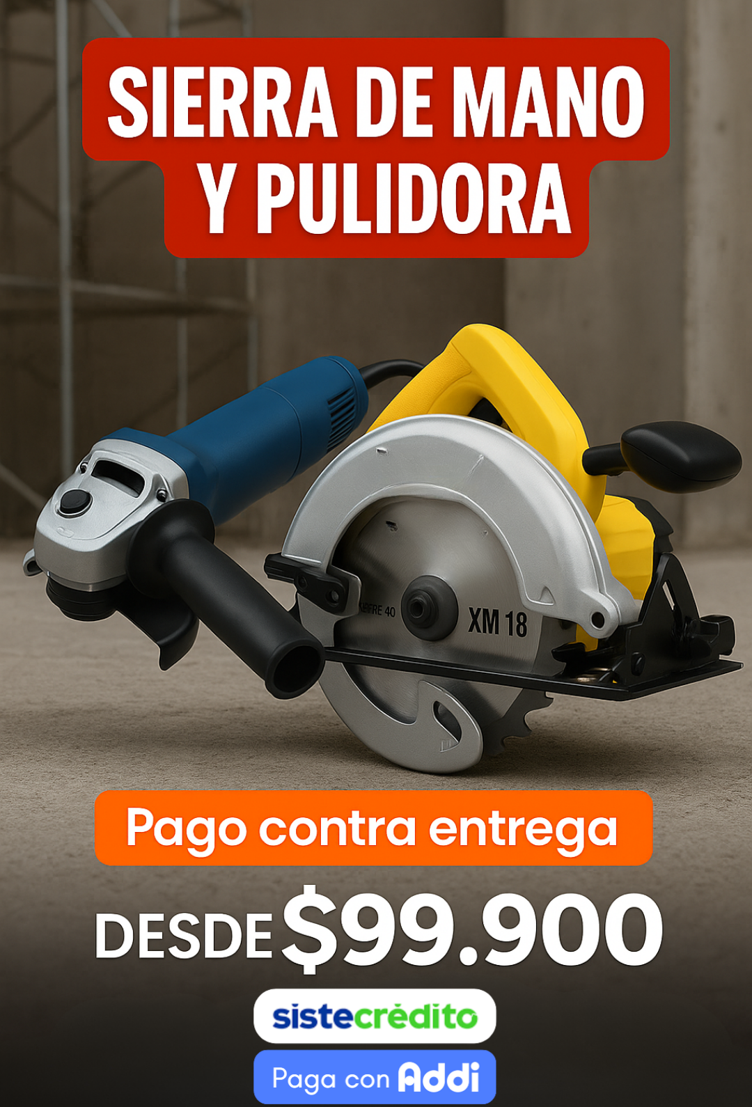 Combo Sierra Pulidora
