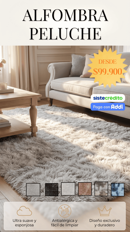 Alfombra Peluche