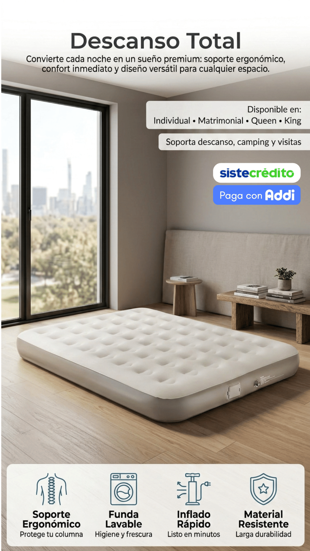 colchones inflables