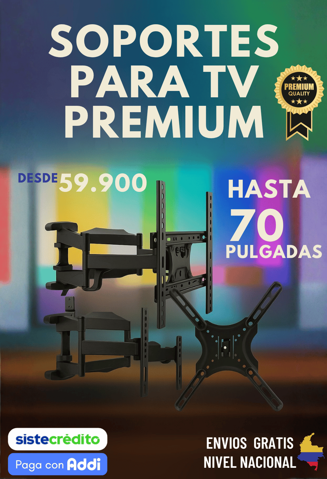 SOPORTE PARA TV P4-P5