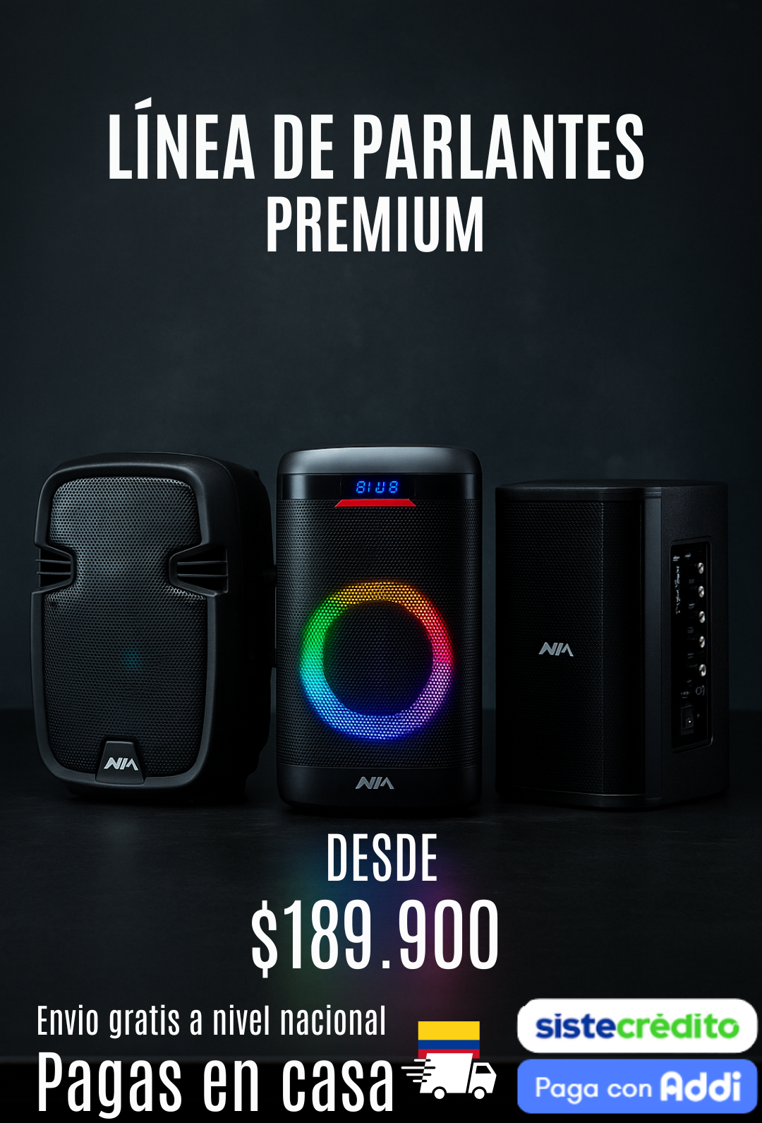 LINEA PARLANTES PREMIUM
