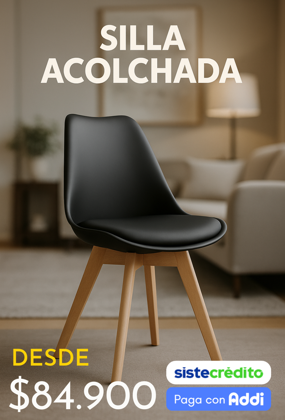 Sillas Acolchada