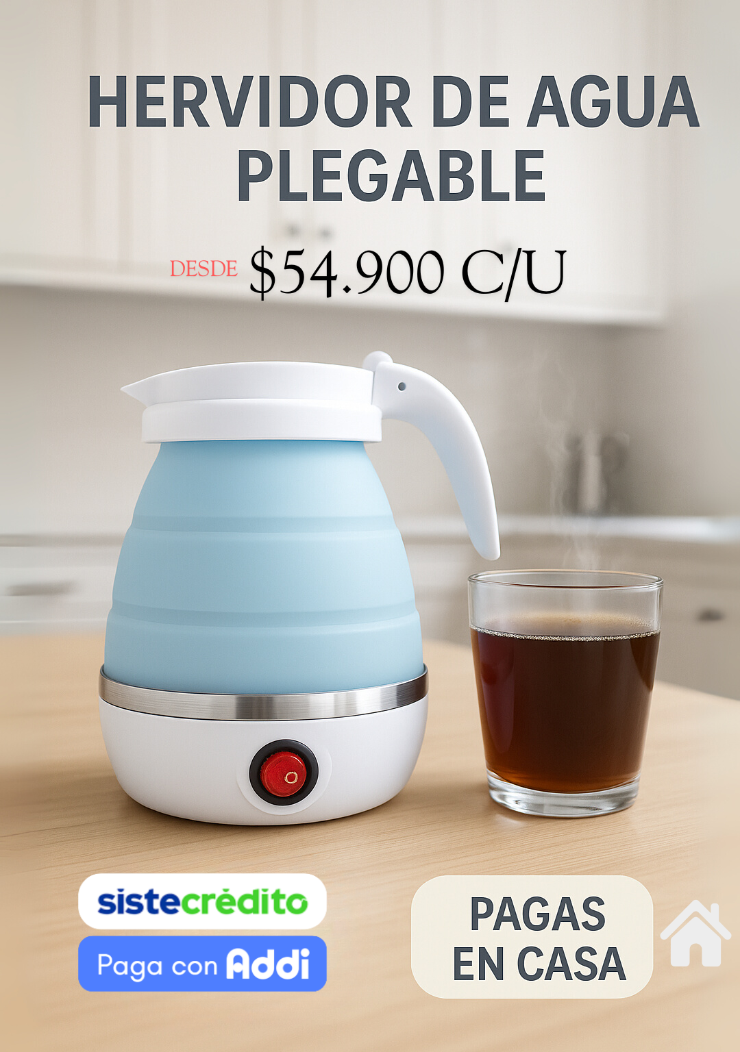 Tetera Plegable