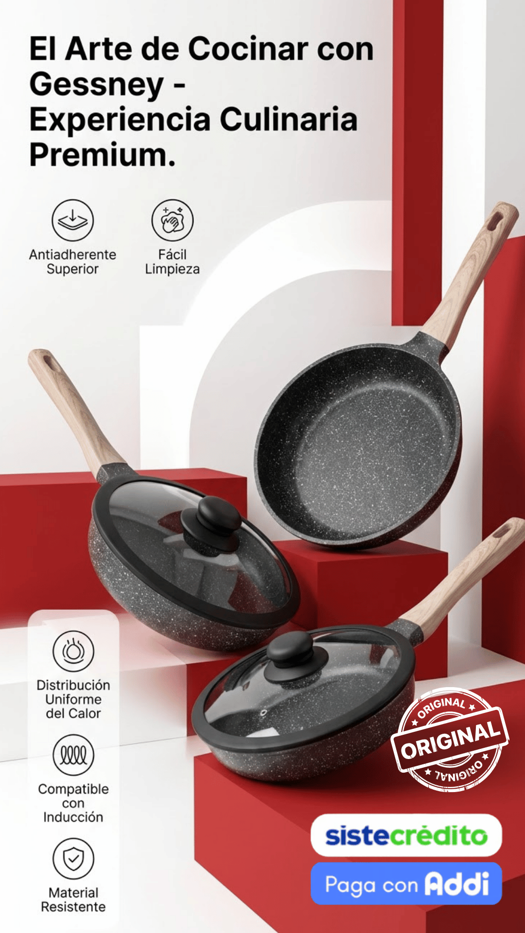 Linea Sartenes 20CM-24CM-28CM