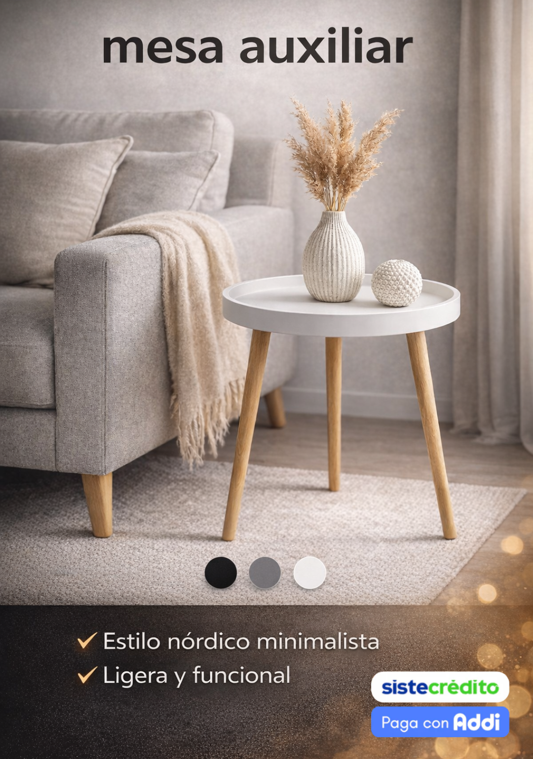 Mesa de Centro Auxiliar