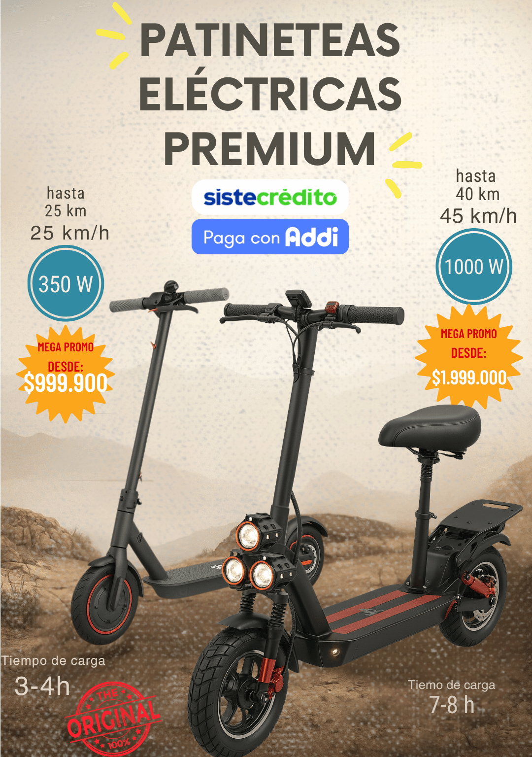 PATINETAS ELÉCTRICAS