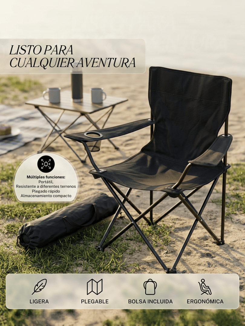Silla Camping Plegable