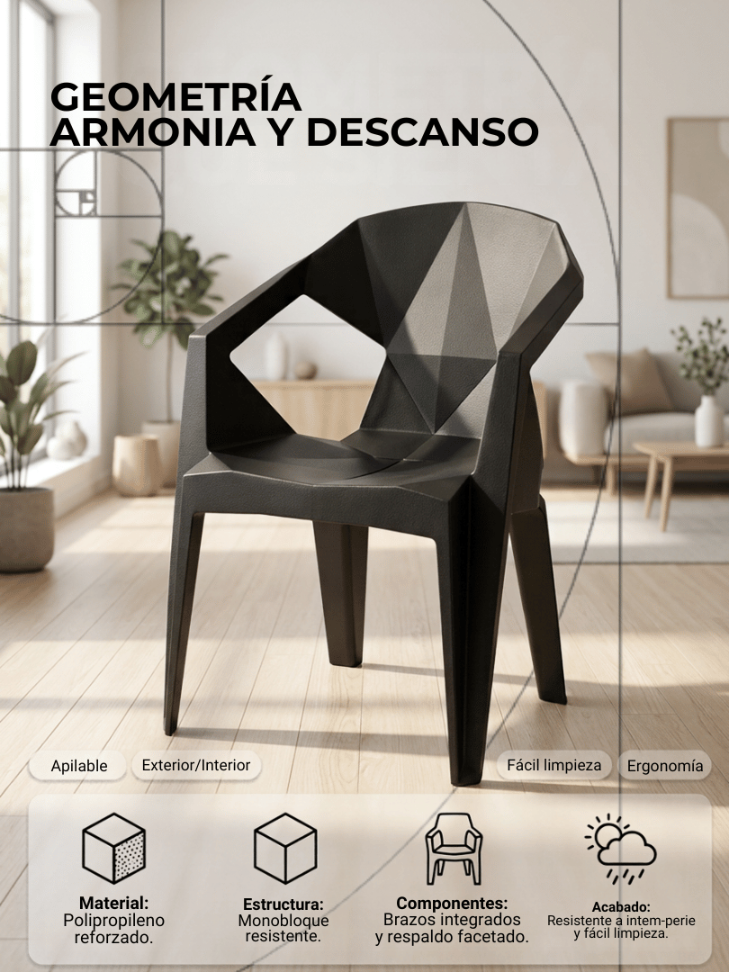 Silla Geométrica