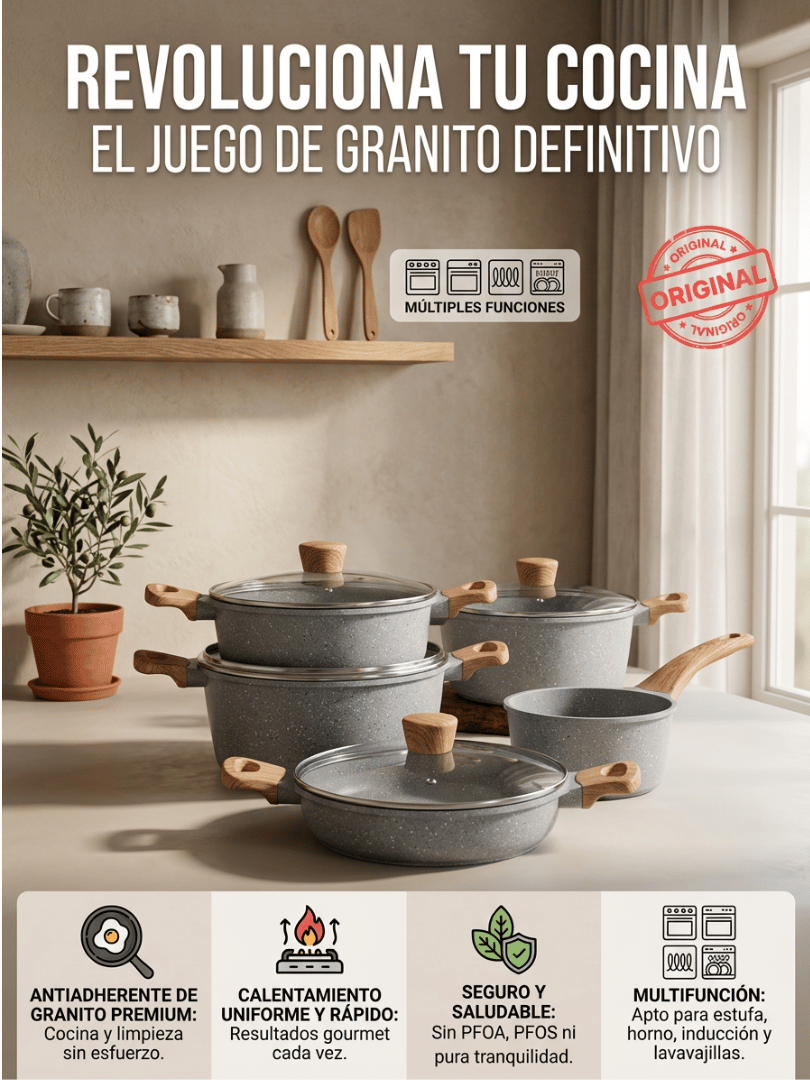 Set de Ollas 10 pcs