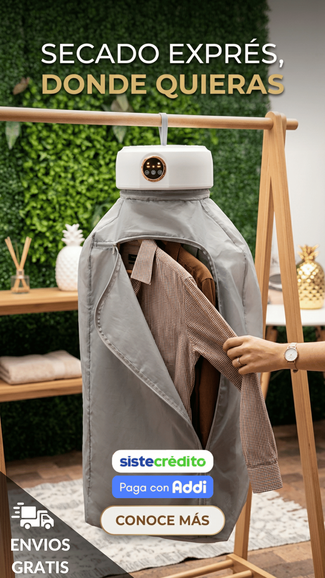 Secador De Ropa Portatil