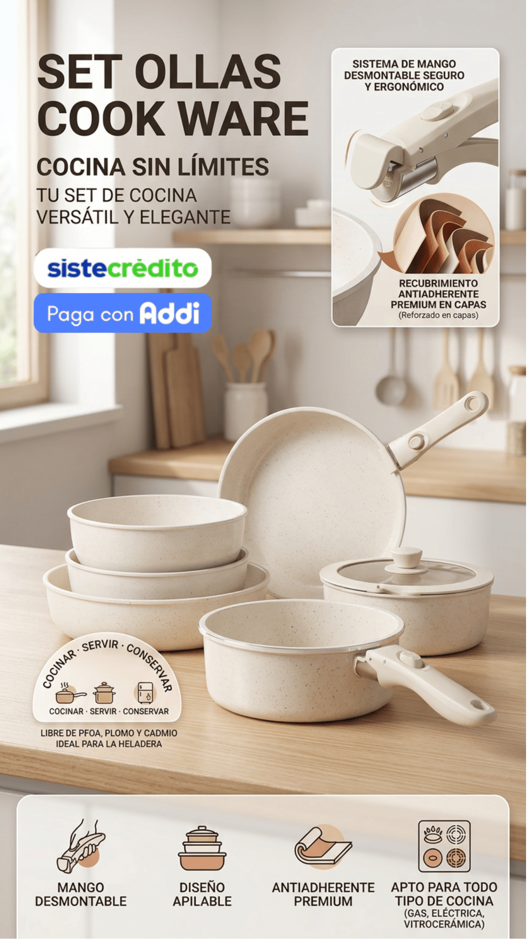 Set De Ollas Cook Ware