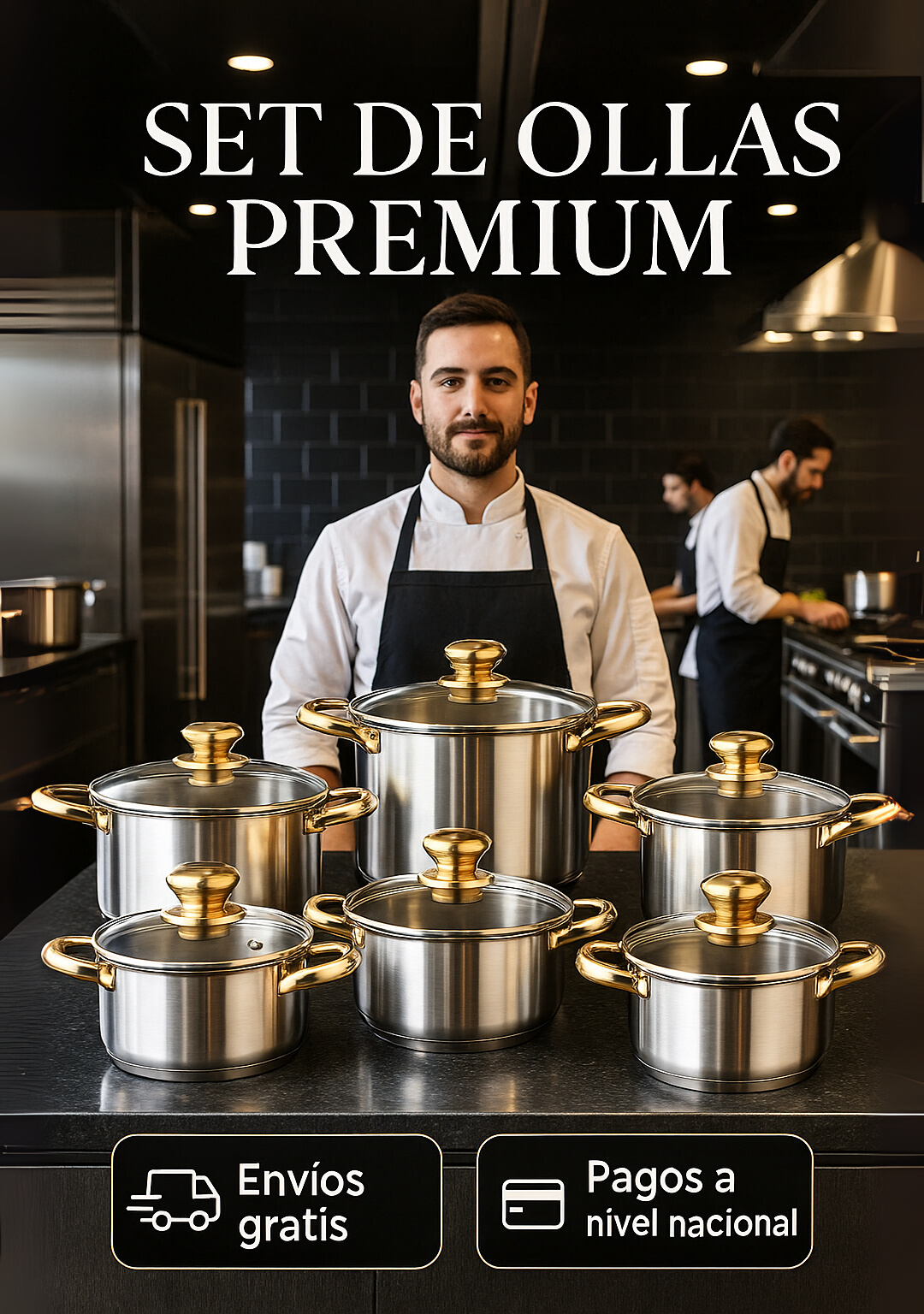 JUEGO DE OLLAS PREMIUM