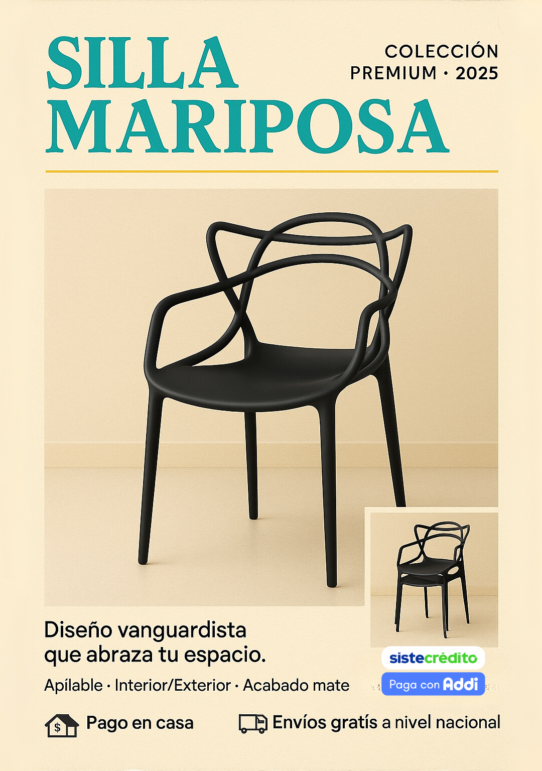 Sillas Mariposa