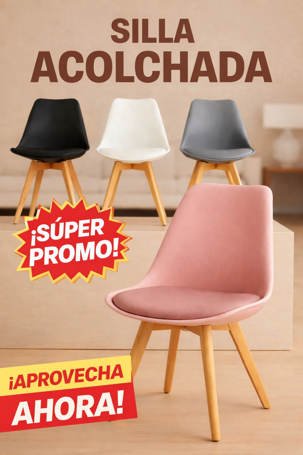 Sillas Acolchada