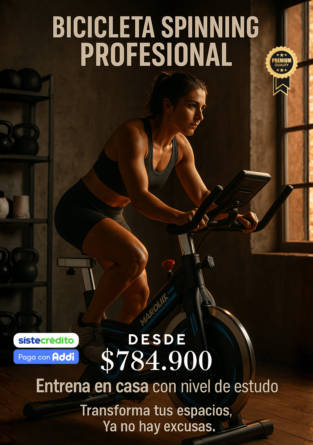 BICILETA SPINNING PRO