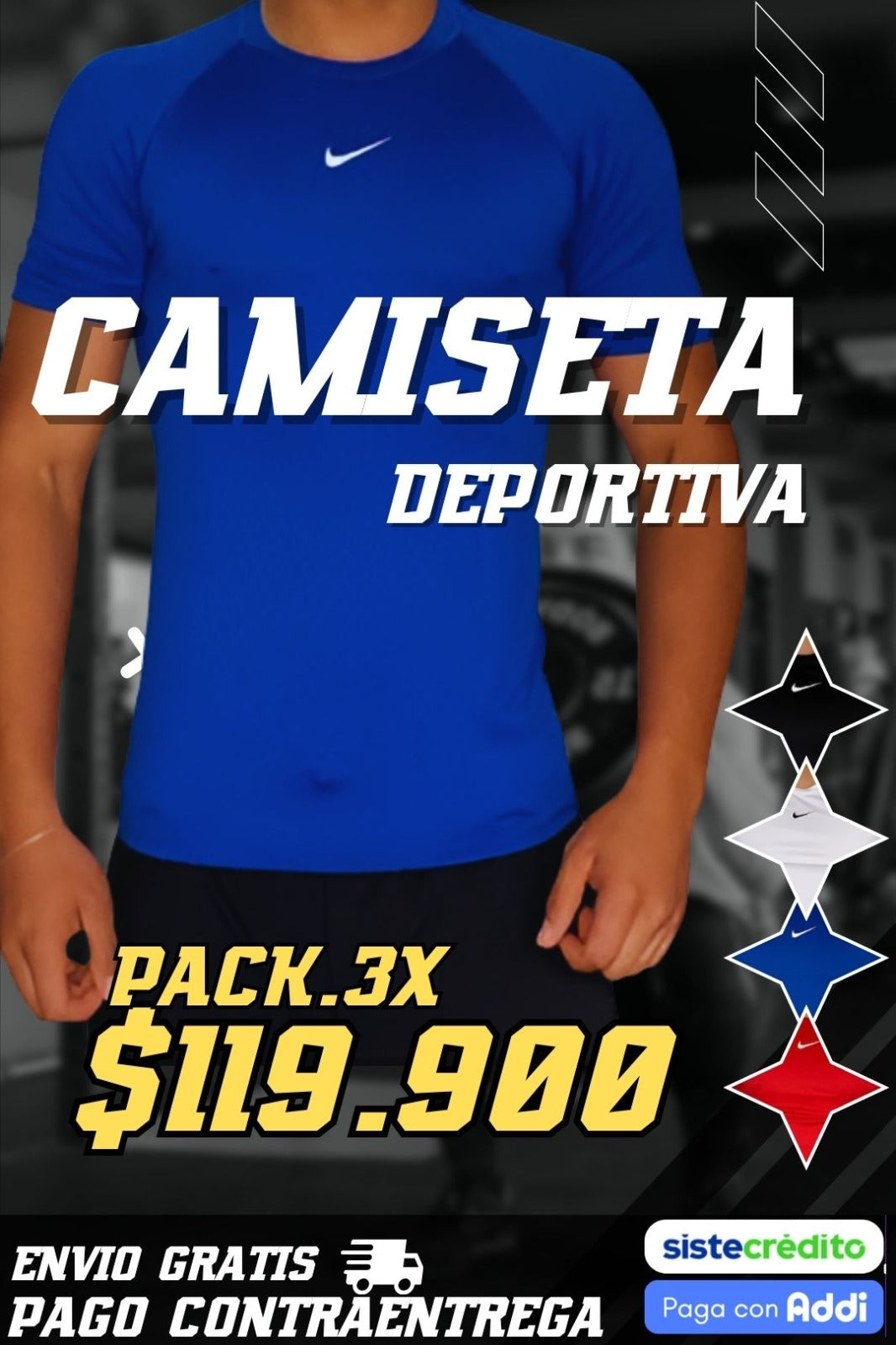 Camista Deportiva