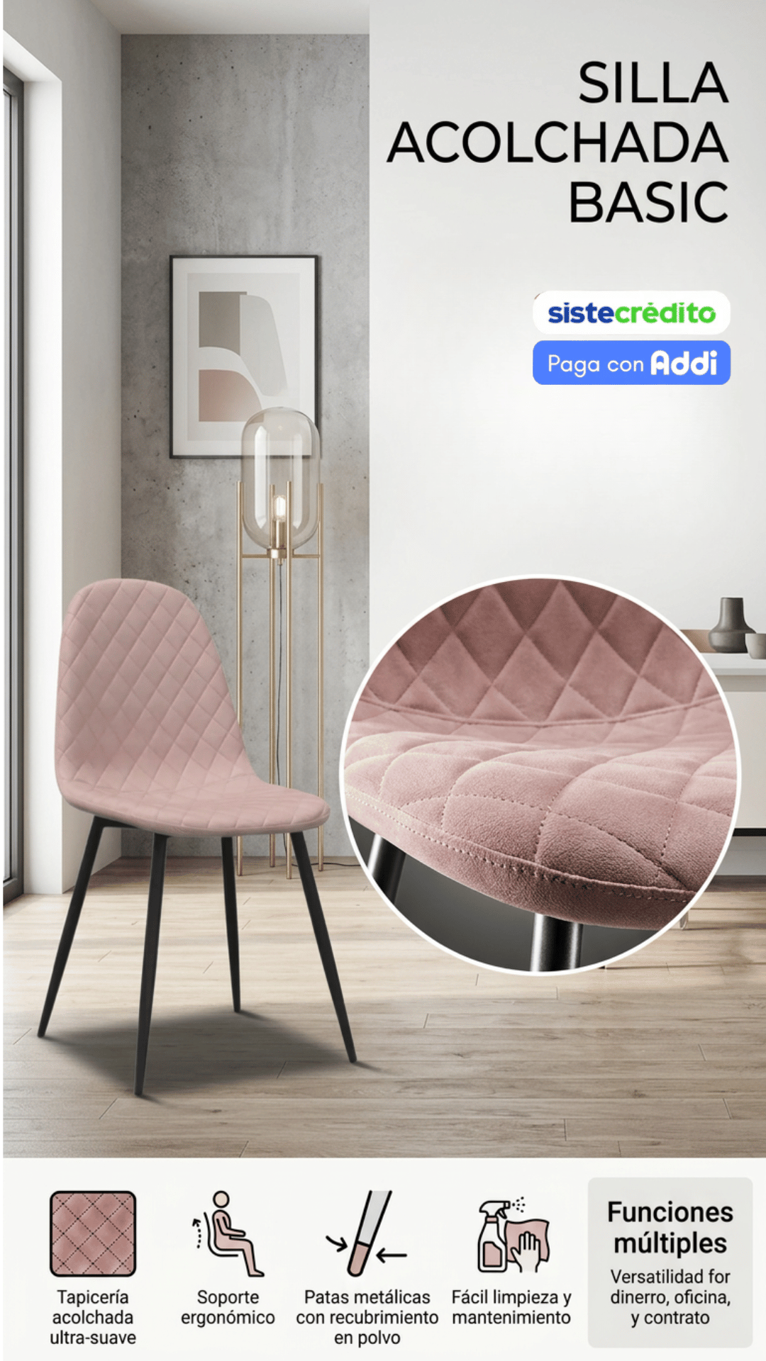 Silla Acolchada Basic